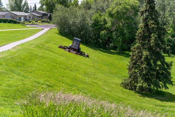 Cost of Sloped Area Mowing in Lawrenceville